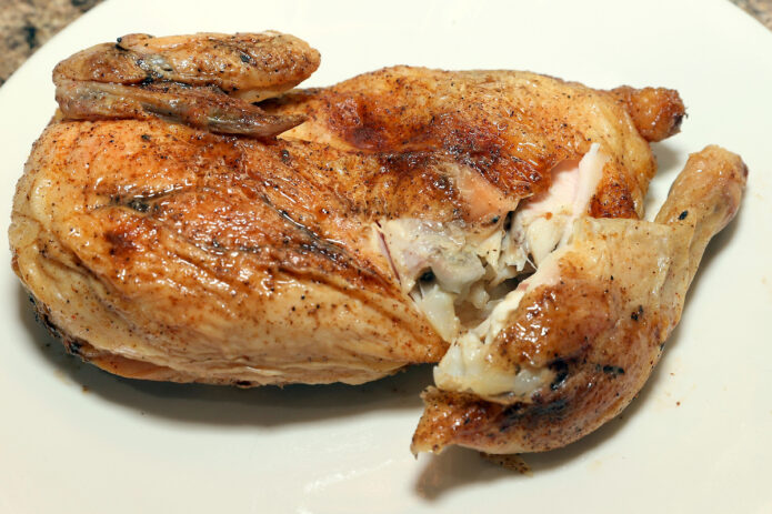 Lone Oak Picnic's Half Chicken. (Mark Haynes, Clarksville Online)