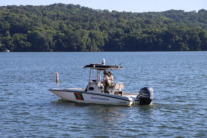 Tennessee Wildlife Resources Agency Patrol Boat