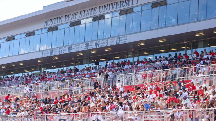 Austin Peay State University Reveals New Gameday Experience Ahead of Gardner-Webb Season Opener. (APSU Sports Information)