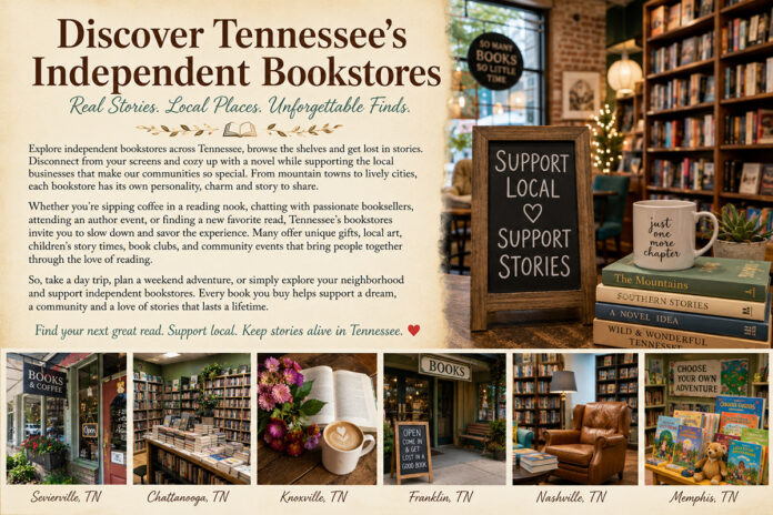Discover Tennessee's Independent Bookstores