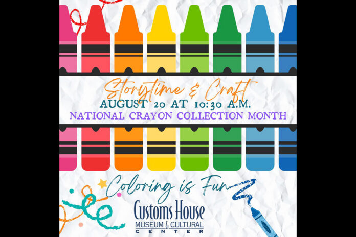 Storytime & Craft: National Crayon Collection Month