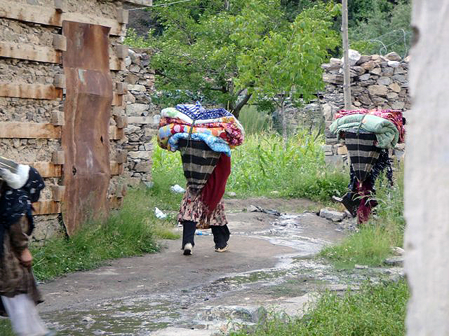 BARG-E MATAL, Afghanistan – Villagers return to the village of Barg-e Matal following the arrival of the Government of the Islamic Republic of Afghanistan forces July 26th. (Photo courtesy of U.S. Army) BARG-E MATAL, Afghanistan – Villagers return to the village of Barg-e Matal following the arrival of the Government of the Islamic Republic of Afghanistan forces July 26th. (Photo courtesy of U.S. Army)