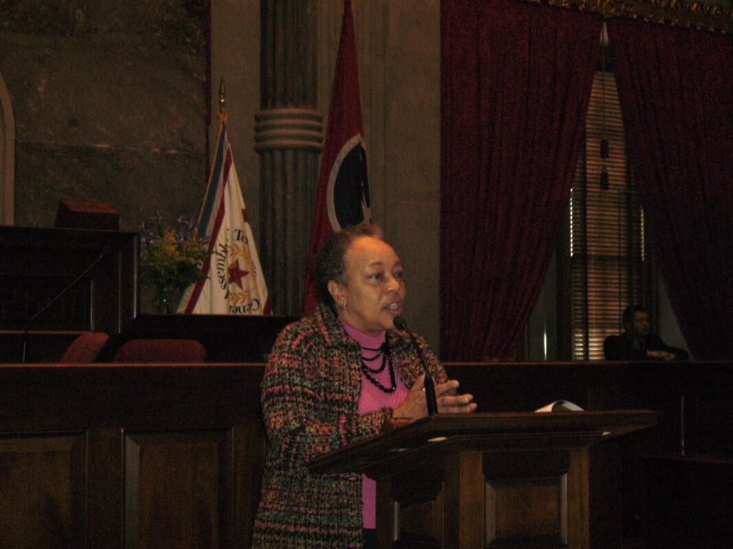 Beverly Watts, TN Human Rights Cmssn addreses delegates Beverly Watts, TN Human Rights Cmssn addreses delegates