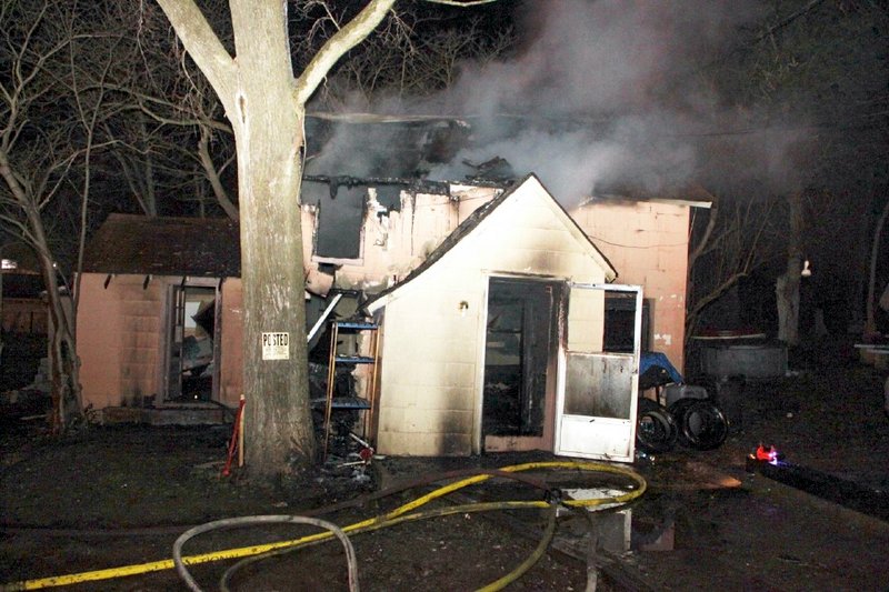 Clarksville Fire Rescue responds to a house fire on Cave Street. (Photo by CPD-Jim Knoll) Clarksville Fire Rescue responds to a house fire on Cave Street. (Photo by CPD-Jim Knoll)