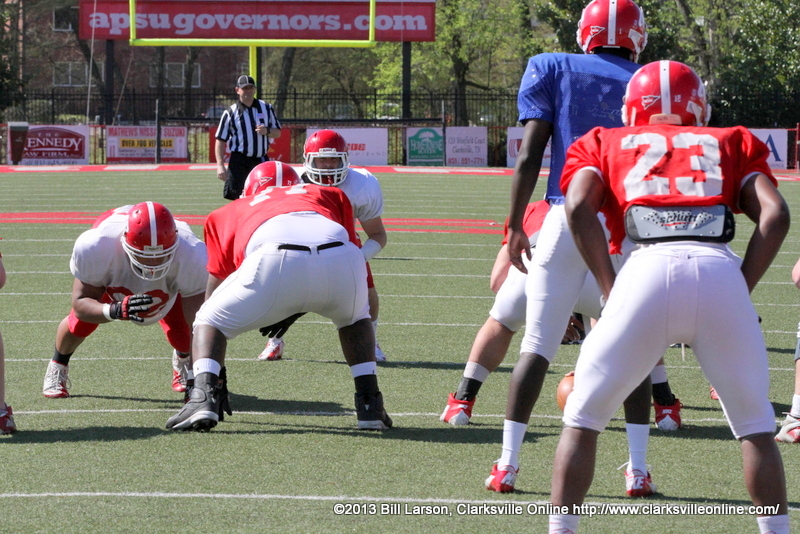 APSU Football Scrimmage, April 13th, 2013. APSU Football Scrimmage, April 13th, 2013.