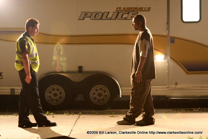 A roadside field sobriety test. The gentleman in this image was sober and allowed to proceed on his way. A roadside field sobriety test. The gentleman in this image was sober and allowed to proceed on his way.