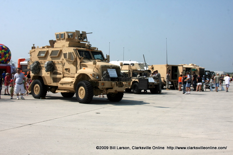 The static vehicle displays The static vehicle displays