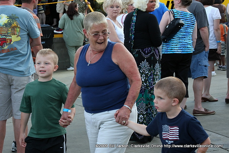 A woman with two children A woman with two children