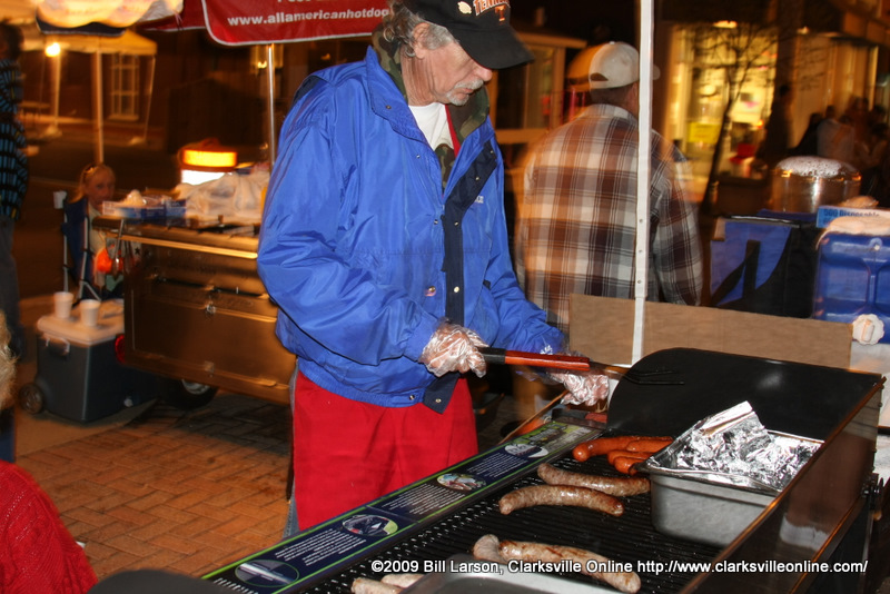 Grilling food Grilling food