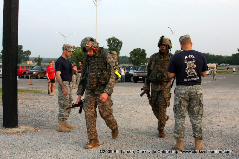 Soldier teams finish the 12 mile Ruck march at the Toughest Air Assault Soldier Competition Soldier teams finish the 12 mile Ruck march at the Toughest Air Assault Soldier Competition