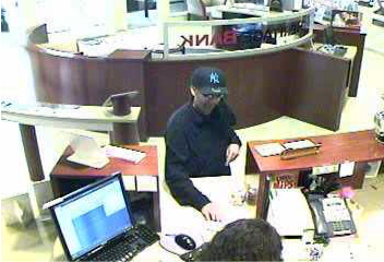 Heritage Bank photo of the Suspect. Heritage Bank photo of the Suspect.
