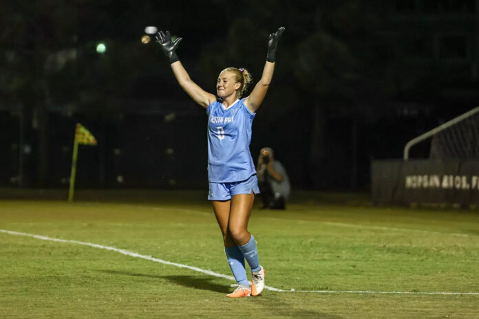 Austin Peay State University Soccer Downs UT Martin Behind Allie Williams’ Go-Ahead Goal. (APSU Sports Information)