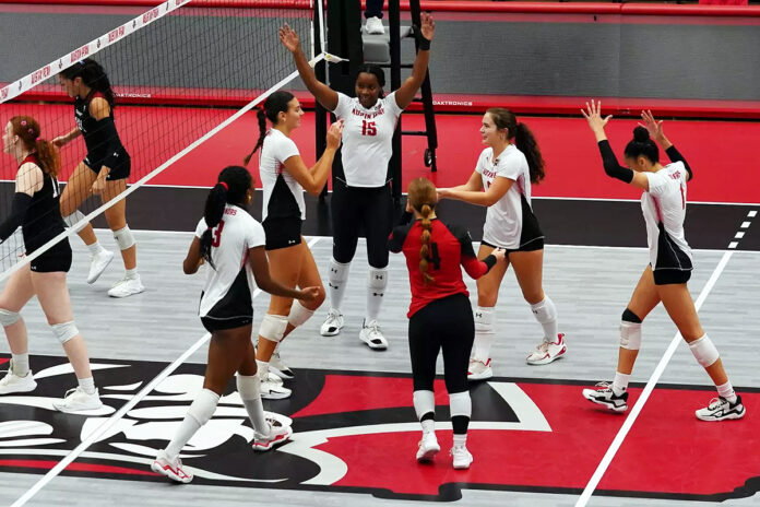 Austin Peay State University Volleyball Continues UAC Play With Two-Match Weekend. (APSU Sports Information)