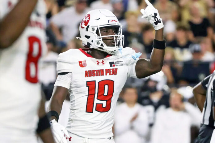 Austin Peay State University Football Returns to Fortera Stadium to take on Morehead State. (Knox Rives, APSU Sports Information)