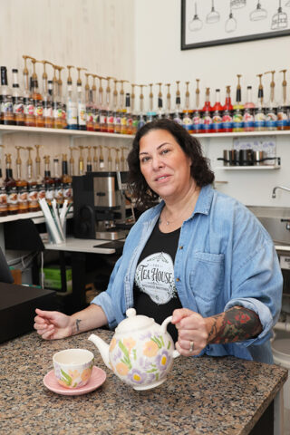 The Tea House owner Christy Bing. (Tony Centonze, Clarksville Online)