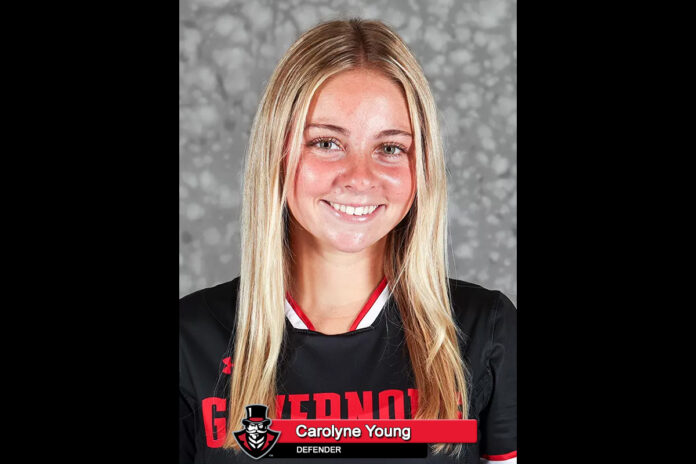 2026 APSU Soccer - Carolyne Young. (APSU Sports Information)