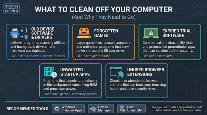 Device Cleanup Action List